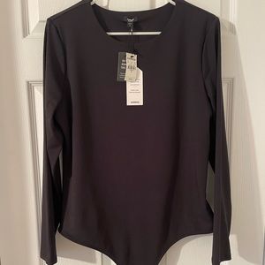 Never worn- Black XL Express Contour Body Suit